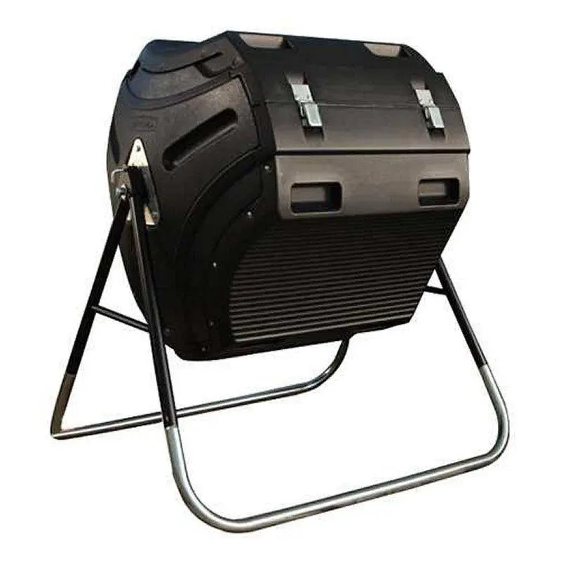 10-Cubic-Foot Hdpe Compost Tumbler With Powder-Coated Steel Stand 1