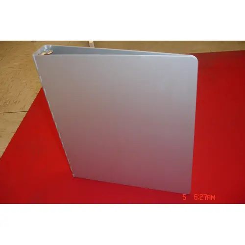 10" × 11.75" Aluminum 3-Ring Binder With 1.25" Capacity 1