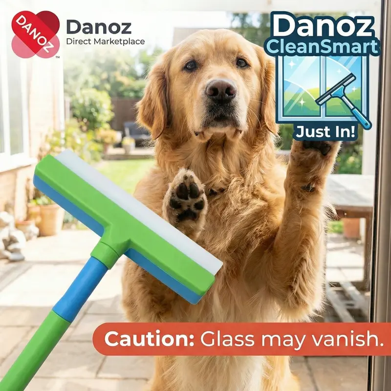 12-Inch Silicone Window Squeegee Kit – Streak-Free Cleaning Tool For Glass, Mirrors & Shower Doors 1