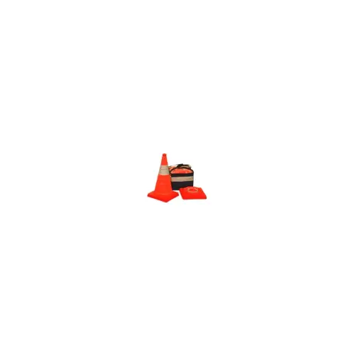 18-Inch Collapsible Traffic Cone Kit – Set Of Four 1
