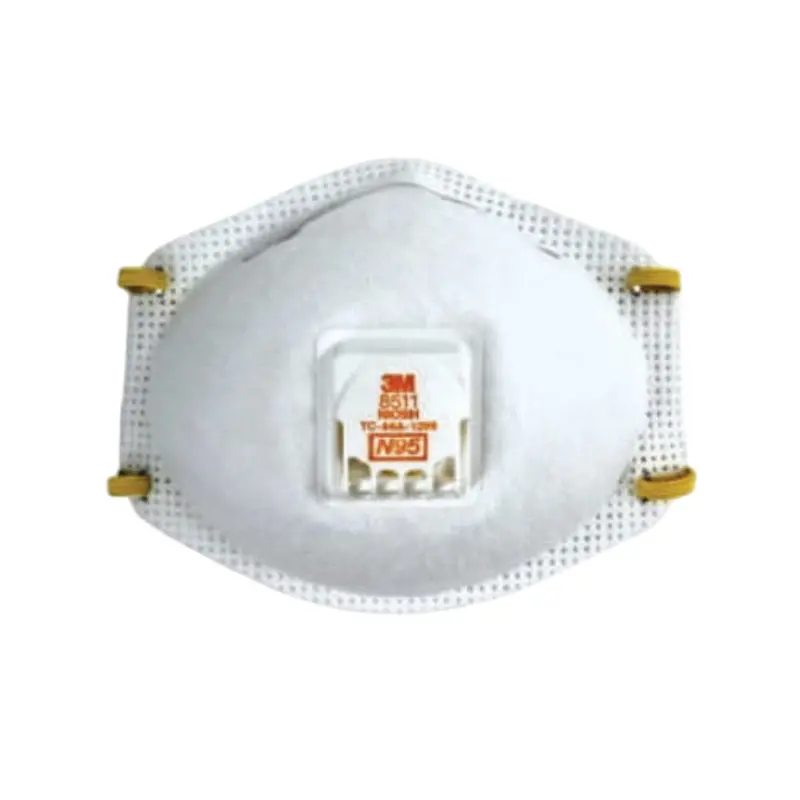 3M 8511 N95 Particulate Respirator – Soft Nose Foam & Exhalation Valve 1