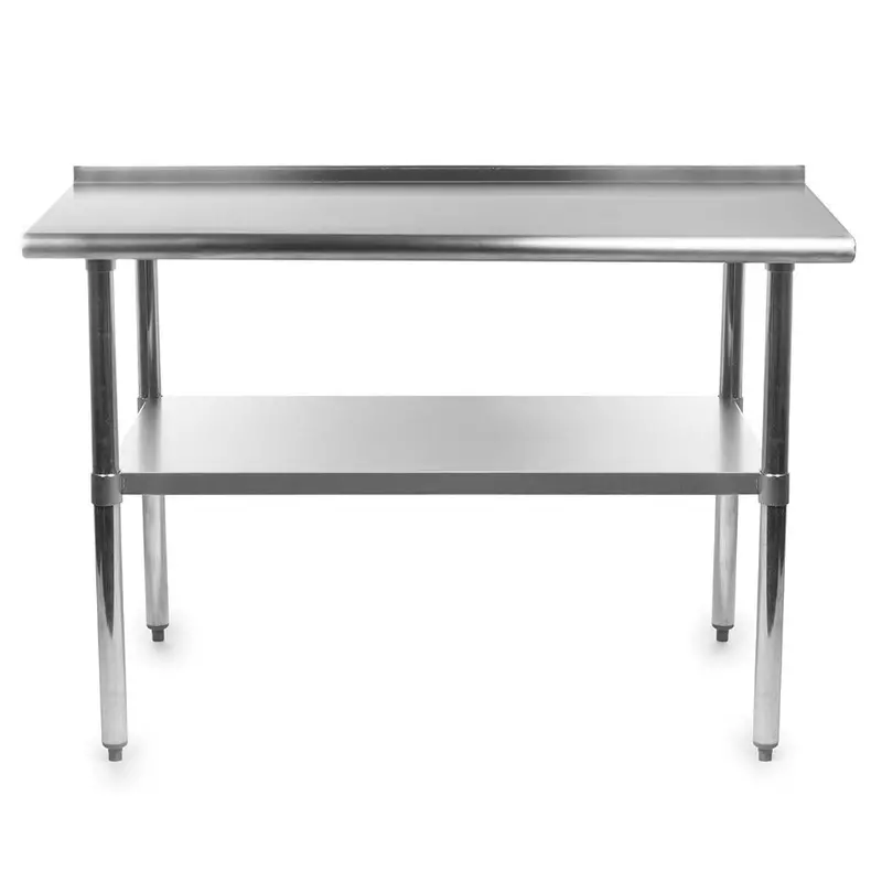 48 X 24-Inch Heavy-Duty Stainless Steel Prep Table – Restaurant-Grade Work Surface 1