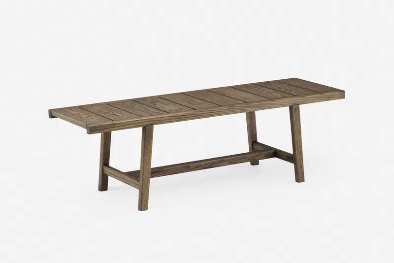 98.6°F Outdoor Bench – Sleek Multi-Person Lounge Seat 1
