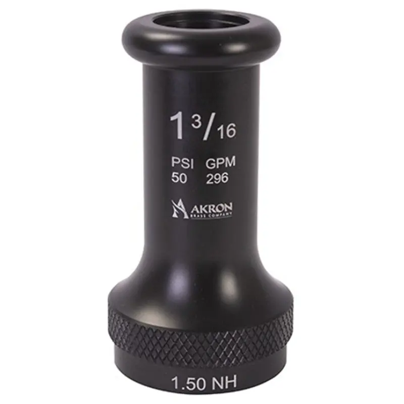 Akron 1.5-Inch Plain Straight Tip Nozzle 1