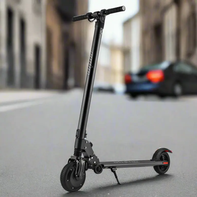 Alpha Peak 300W Electric Scooter With Suspension – 10Ah Battery, Adult & Teen Commuter Model In Black 1