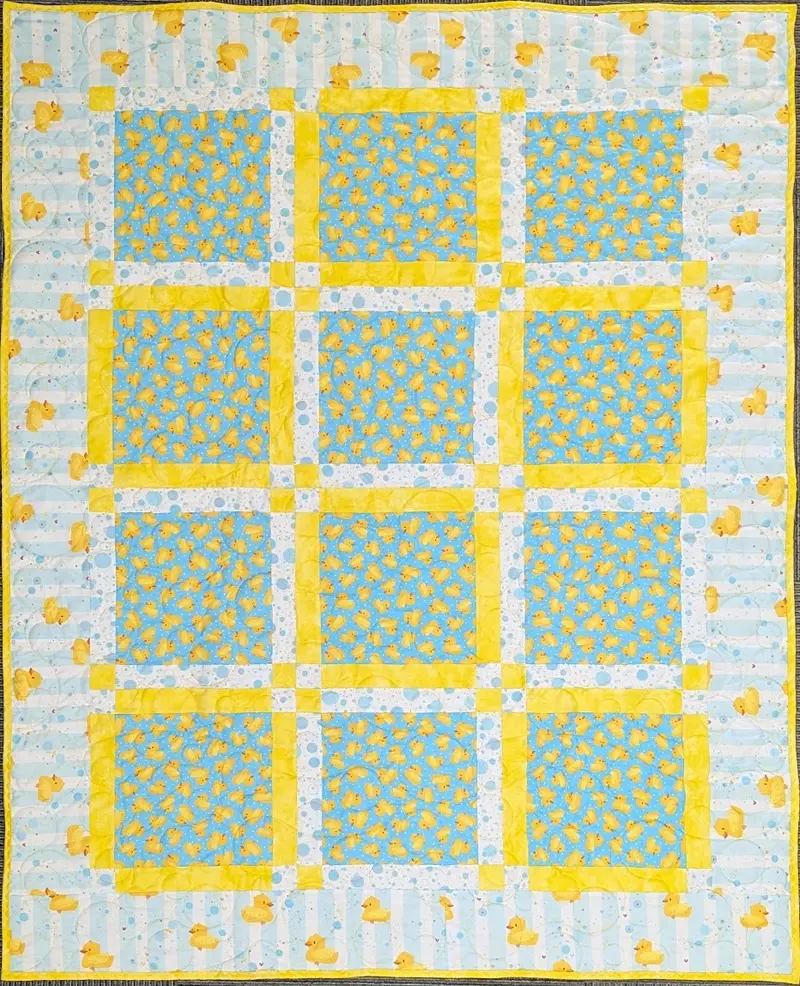 Angel Face Duckies Design – Darling Collection 48 X 60 Inches 1