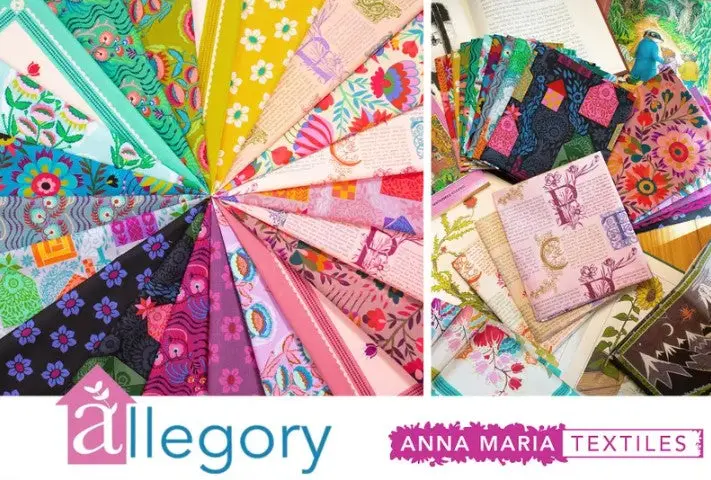 Anna Maria Horrocks Allegory Fat Quarter Bundle – 18-Piece Set (Fqallego21-10) 1
