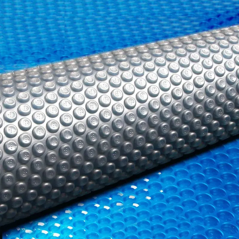 Aquabuddy 400-Micron Blue-Silver Solar Pool Cover – 8M X 4.2M Thermal Blanket 1