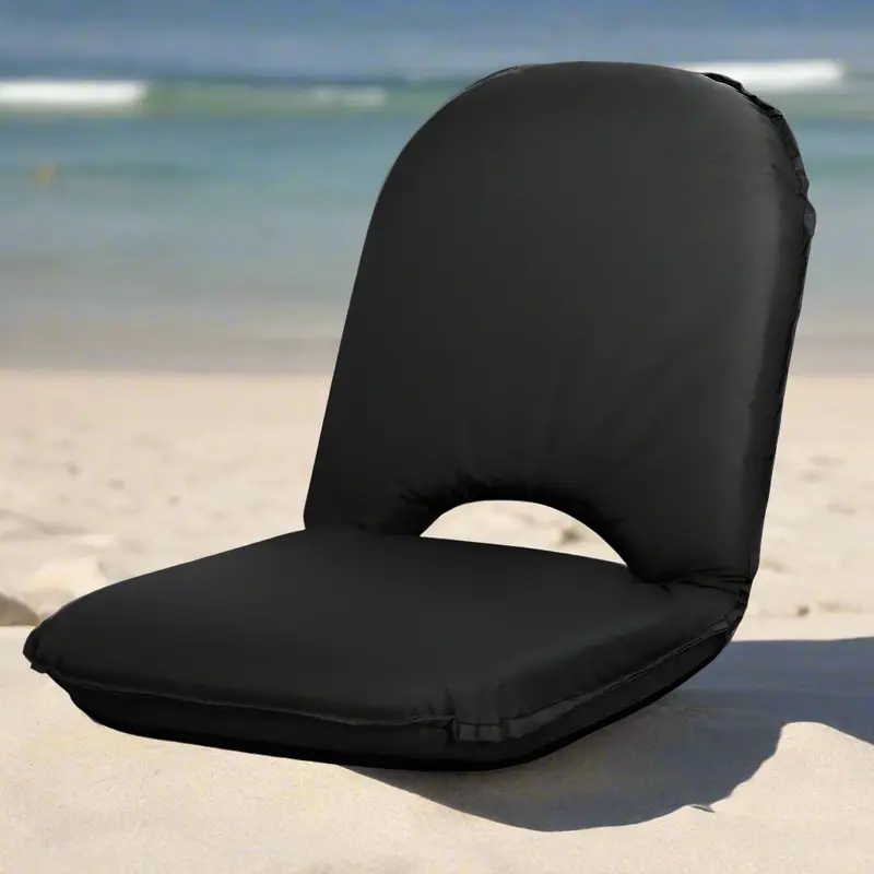Artiss Floor Lounge Sofa By Danoz Furniture – Compact Black Camping Chair For Relaxation Outdoors 1