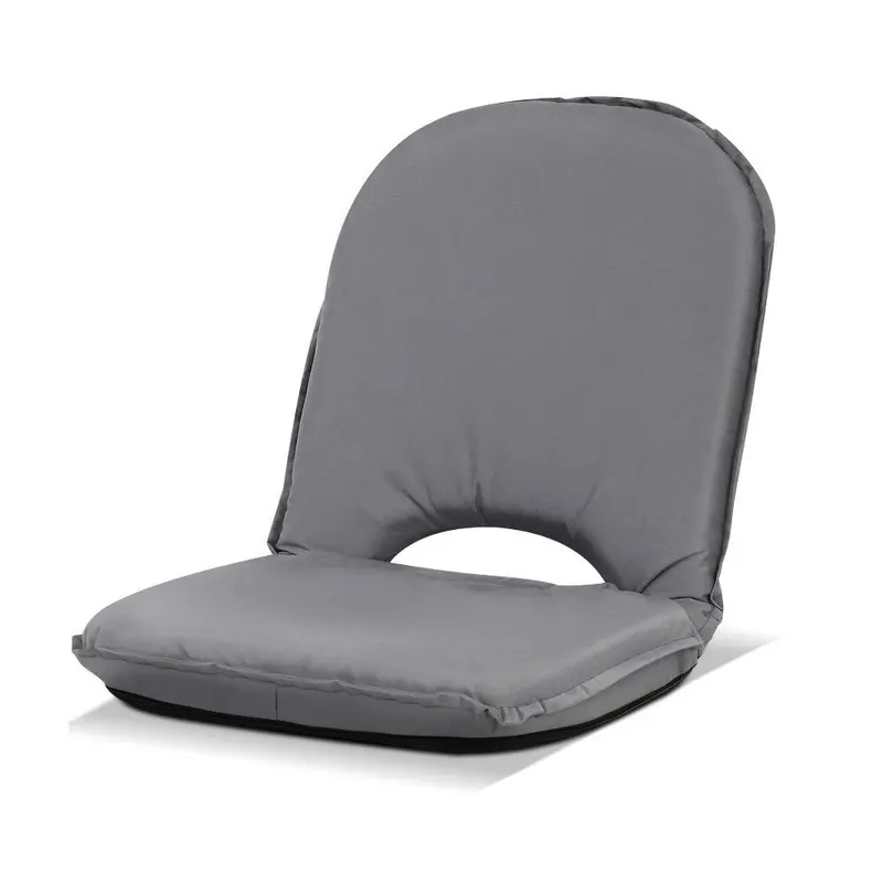 Artiss Floor Lounge Sofa In Grey By Danoz Outdoors – Stylish Portable Camping Chair With Free Postage 1