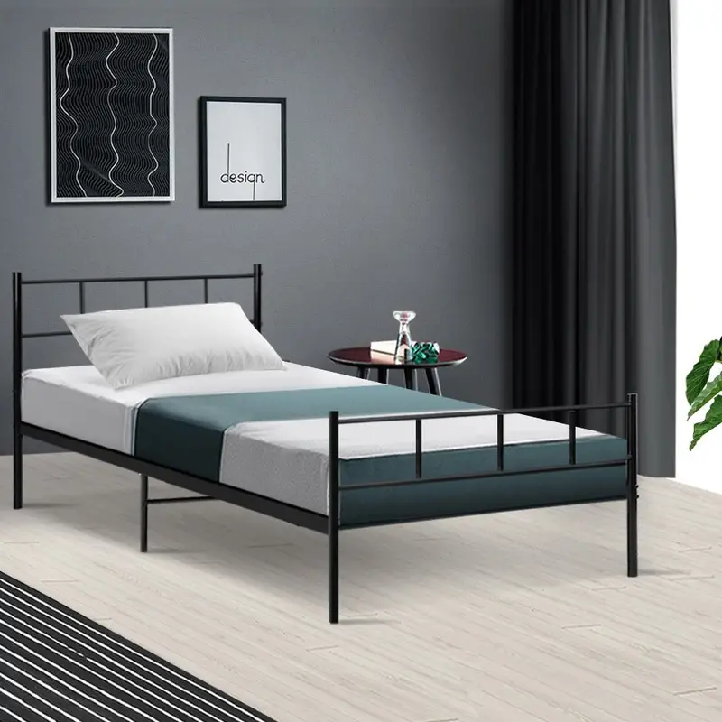 Artiss Sol Single Metal Bed Frame – Sturdy Steel Construction With Complimentary Postage 1