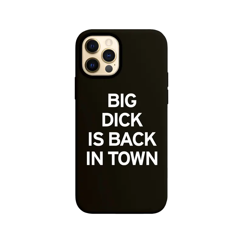 Back In Town Iphone Case – Stylish Minimalist Phone Cover 1