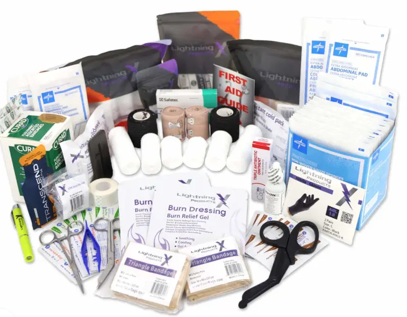 Basic Trauma First Aid Kit – Configuration A (Essential Field Care) 1