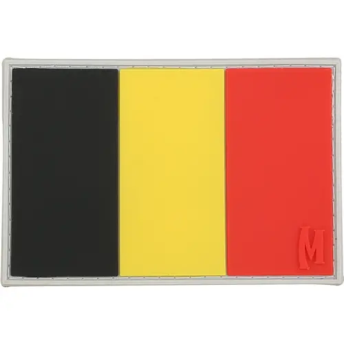 Belgian Flag Embroidered Tactical Patch 1