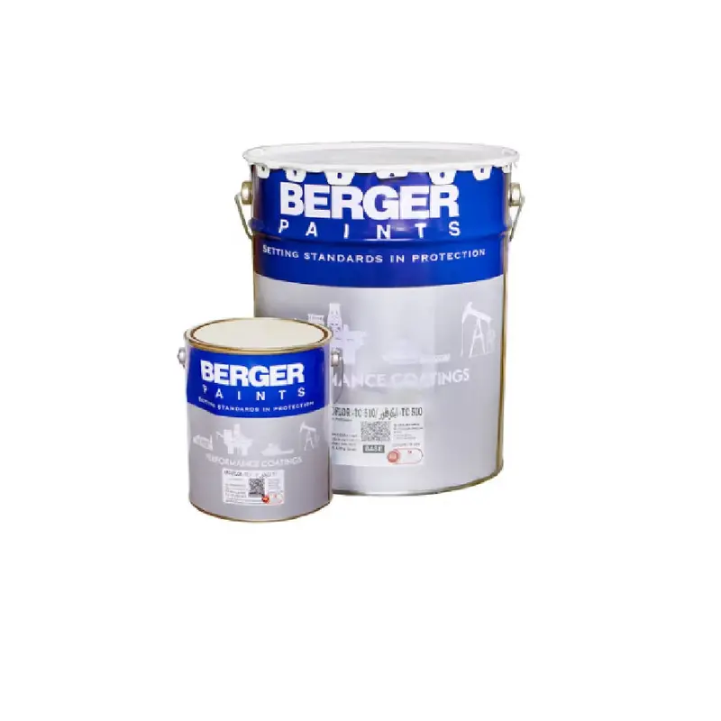 Berger Apco Floor Tc 600 Interlocking White Floor Paint (Two-Part) 1