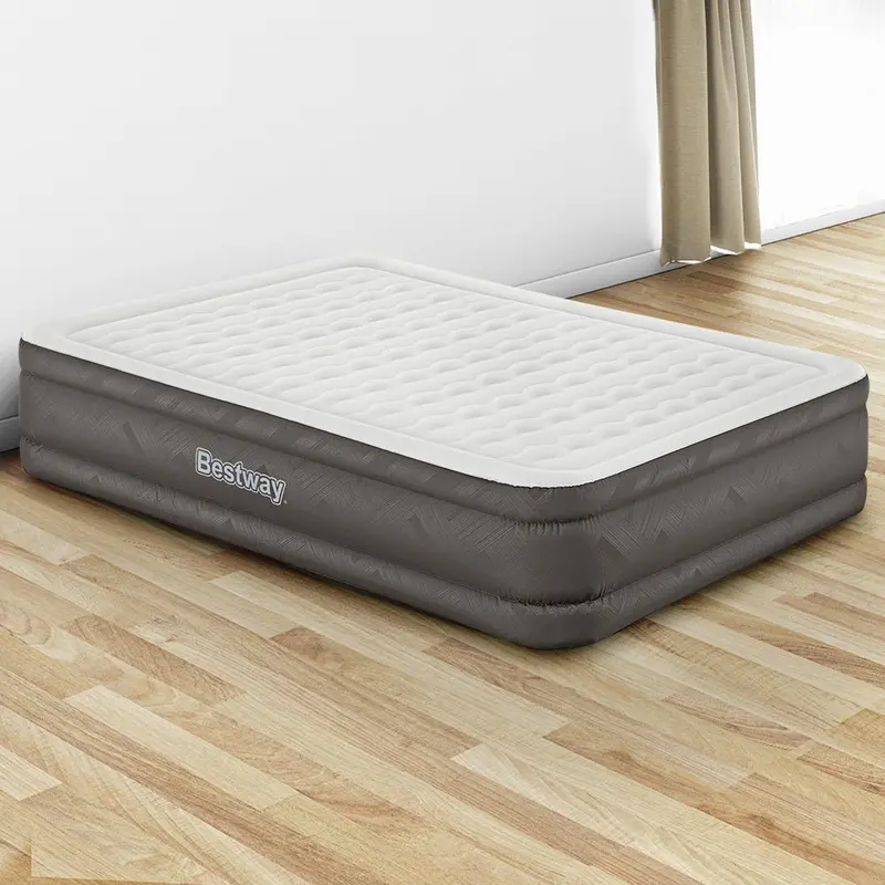 Bestway Queen-Size Air Mattress By Danoz Direct – 46Cm Tall Comfort Bed For Guests Or Travel 1