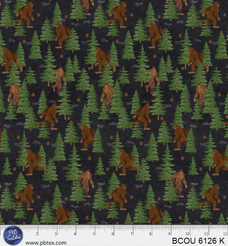 Bigfoot Country Night Scene Wall Art – Bcou06126K 1