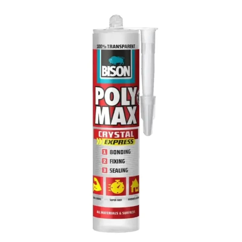 Bison Poly Max High-Tack Express Adhesive – Rapid-Bond Polymer Sealant 1