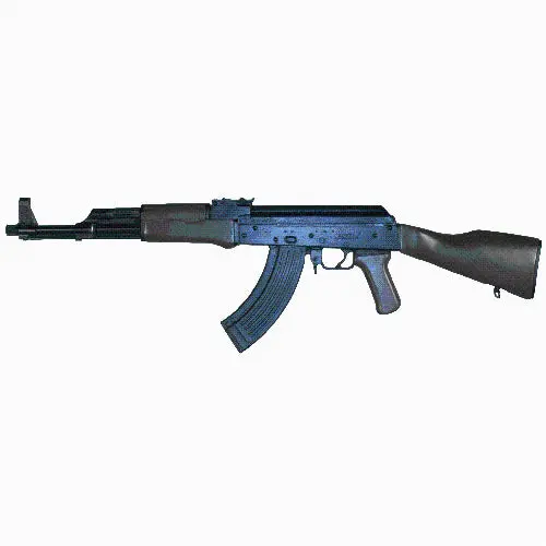 Blue Ak-47 Training Rifle Replica – Historical Period Weapon 1