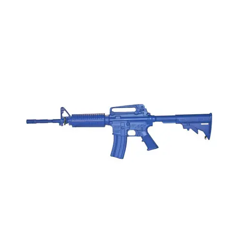 Blue M4 Training Rifle Replica – Open Stock Design, 14-Inch Barrel 1