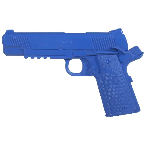 Blue Training Gun – Springfield Cocked & Locked Replica 1