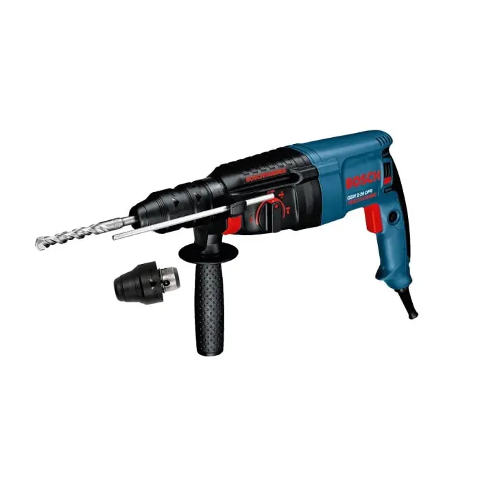 Bosch Gbh 2-26 Dfr Rotary Hammer Drill – 2 Kg, 800W Sds-Plus With Keyless Chuck & Reversible Drive 1