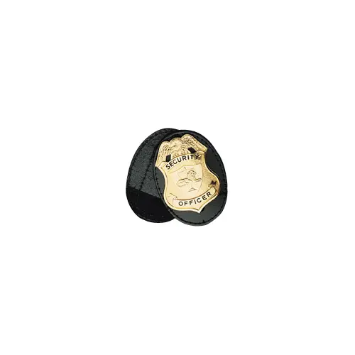 Boston Oval Clip-On Swivel Badge Holder With Velcro Backing 1