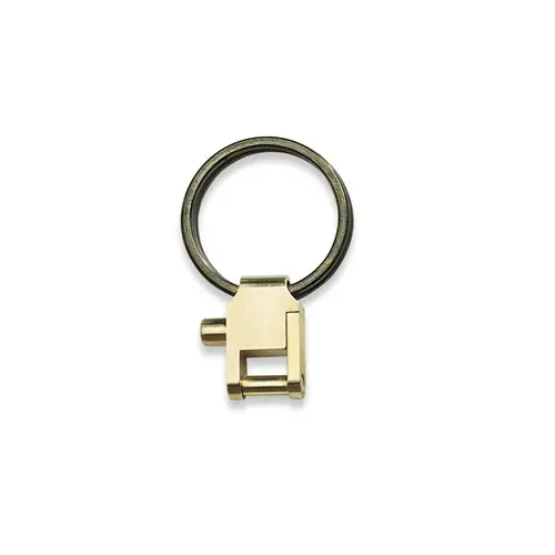 Brass Detachable Key Ring – Heavy-Duty Hardware 1