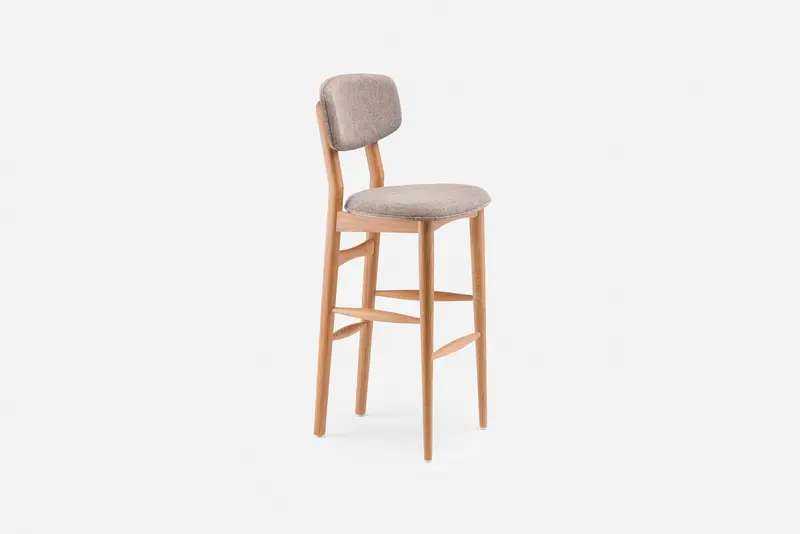 Butterfly Adjustable Bar Stool – Foldable Wireframe Design 1