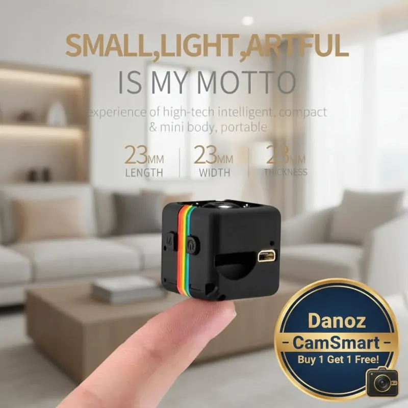 Camsmart Wifi Action Camera – Tiny 1080P Hd Video Recorder For Sports, Outdoor Adventures & Fast-Paced Moments 1
