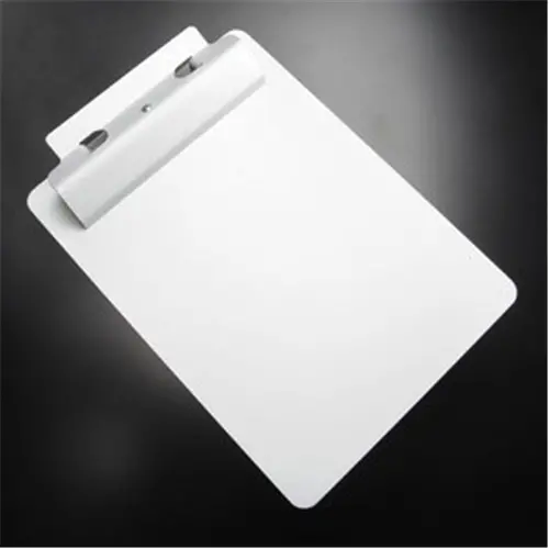 Clear Flat Clipboard – Lightweight Rigid Writing Surface 1