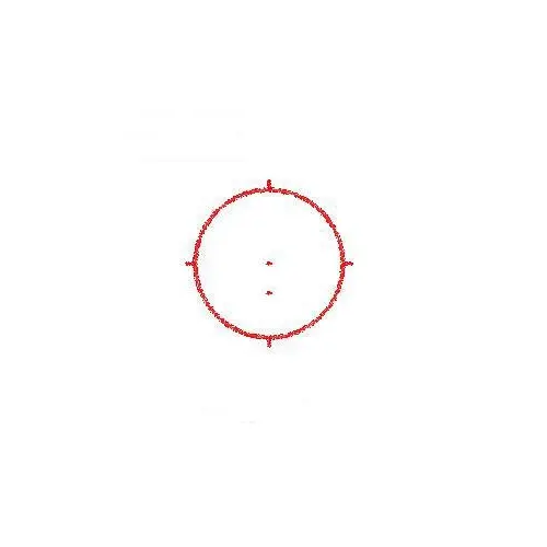 Compact Cr123A Battery Accessory With Reticle Calibration Aid 1