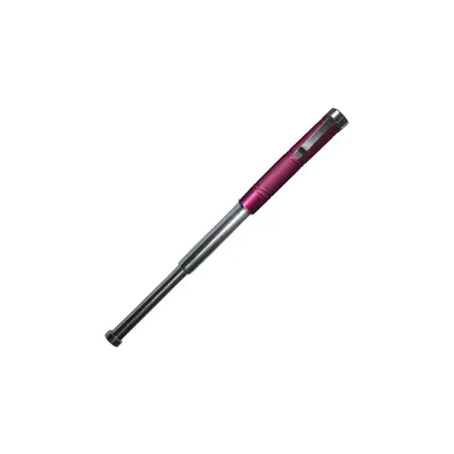 Compact Pink Collapsible Baton With Included Hand Sheath 1