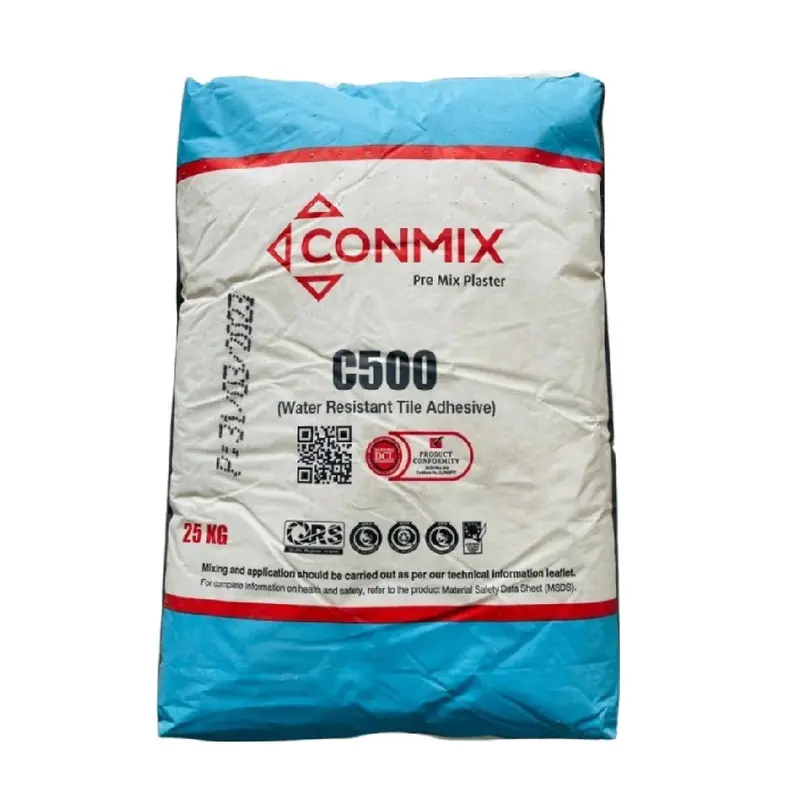 Conmix C500 Grey Tile Adhesive – Cementitious Class C2Te 1