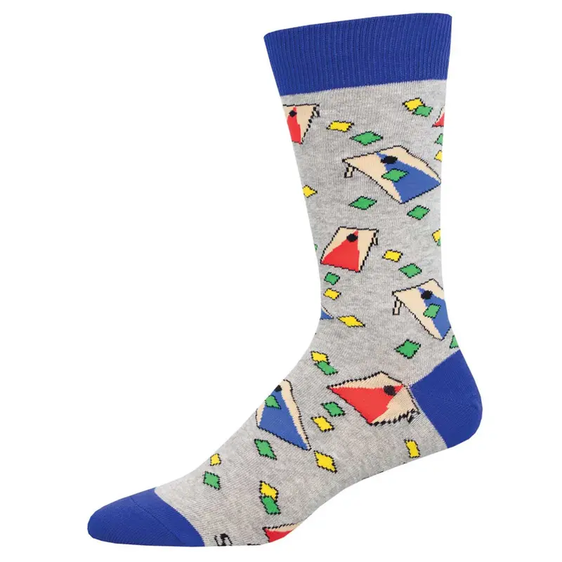 Cornhole Game-Themed Footwear In Light Gray – Men’S Sizes 10–13 1