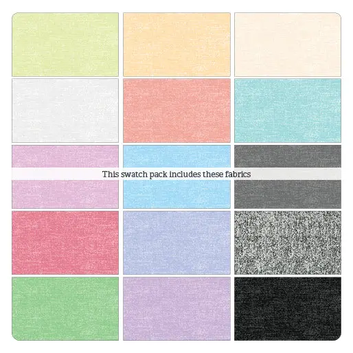 Cotton Shot Pearl 10X10 Pre-Cut Fabric Pack – 42 Pieces 1