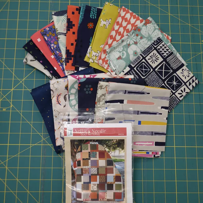 Cotton & Steel Scrap Soup Fat Quarter Bundle – 63" X 81" 1