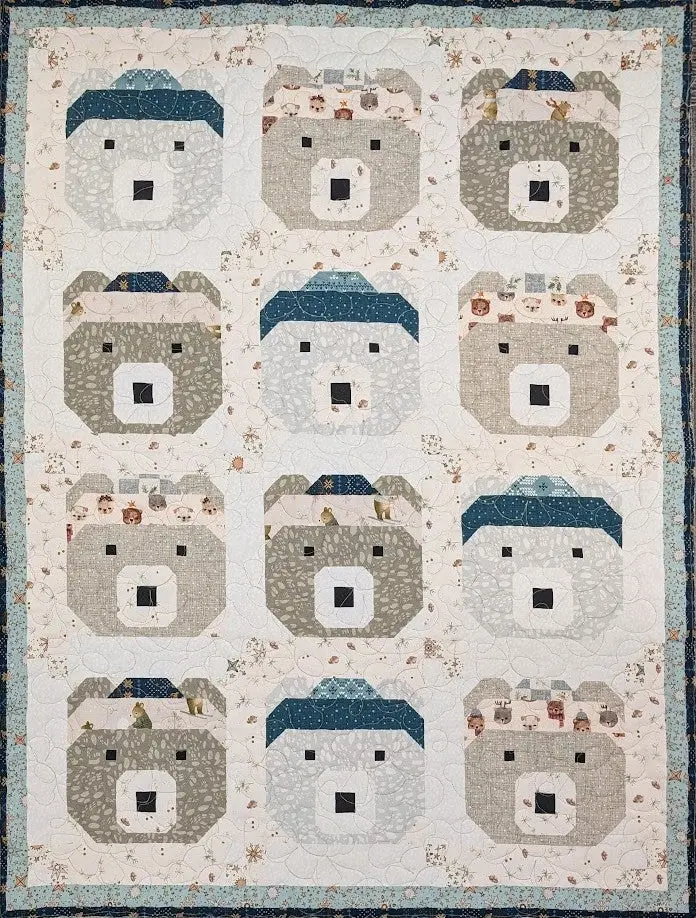Cozy Cubs Baby Bear Lap Quilt (34" X 44") 1
