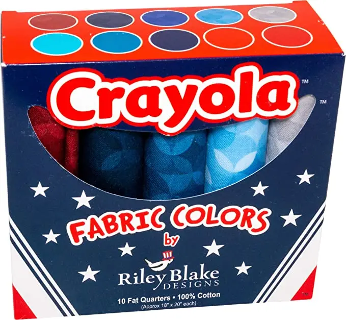 Crayola Independence Day Fat Quarter Collection 1