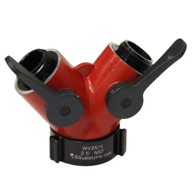 C&S Supply Brass Wye Fittings – Fire Department Hose Branch Connectors