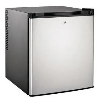 Culinair Compact 1.7 Cu. Ft. Refrigerator In Sleek Silver-And-Black Finish 1