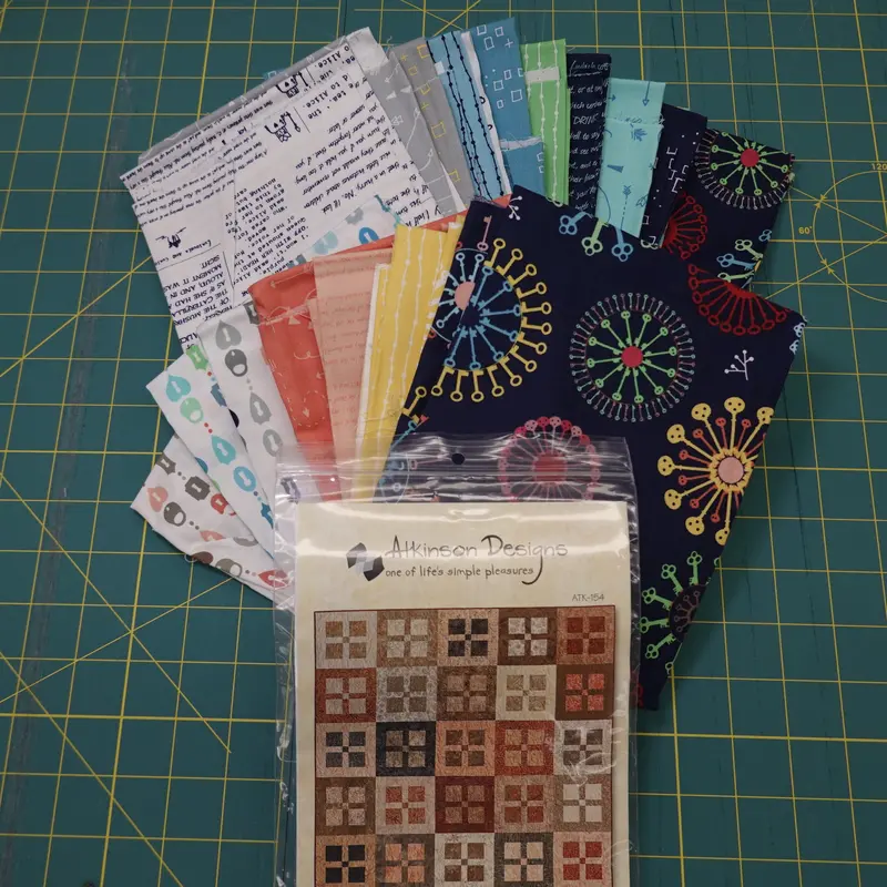 Curious Dream Farmhouse Quilt Kit – 58" X 72" 1