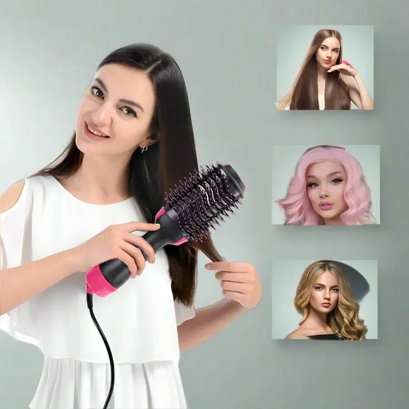 Danoz Beauty One-Step Hot Air Brush – Professional Hair Dryer, Volumizer & Styler With Negative Ions 1