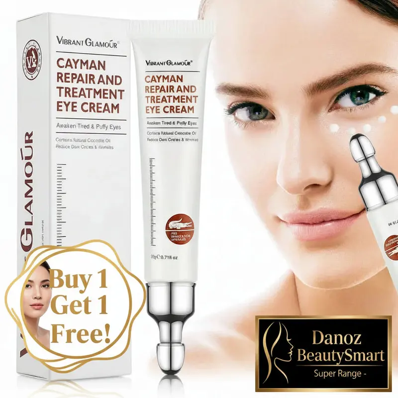 Danoz Beautysmart Peptide Collagen Eye Cream – Anti-Aging Formula To Reduce Puffiness, Dark Circles & Fine Lines 1