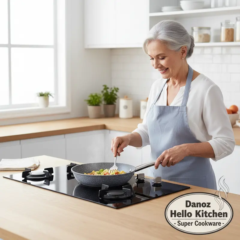 Danoz Cooksmart Ultra Marble Non-Stick Frypan – 26Cm, 5-Year Warranty 1