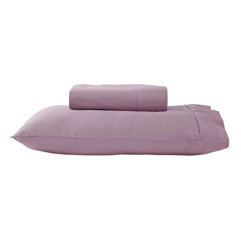 Danoz Direct 280Tc Poly-Cotton Sheet Set – Lavender Single 1