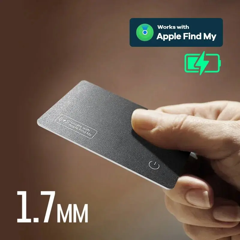 Danoz Direct Smart Gps Tracking Card Wallet – Ultra-Thin 1.7Mm Wireless Locator For Iphone & Apple Devices 1