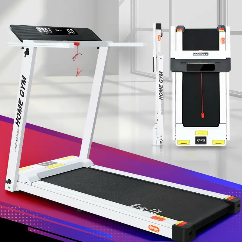 Danoz Everfit Foldable Home Treadmill – 450Mm White Deck With Easy Storage 1