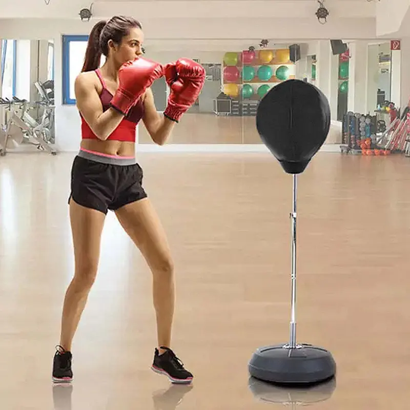 Danoz Fitness Boxing Set – Freestanding Pu Punching Ball + Matching Gloves, Includes Free Shipping 1