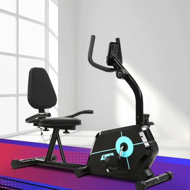 Danoz Fitness Everfit Magnetic Recumbent Exercise Bike – Lcd Display, 120Kg Capacity, Home Cardio Machine 1